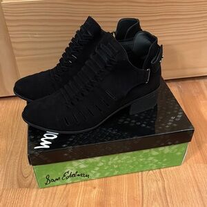 Sam Edelman Pierson Black Suede boots